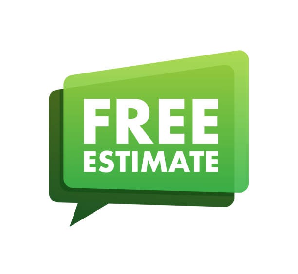free-estimates-sign-label-vector